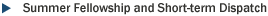 Summer Fellowship and Short-term Dispatch